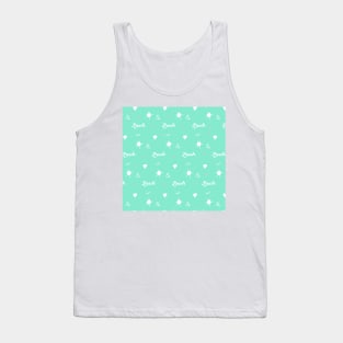 Beach Pattern Tank Top